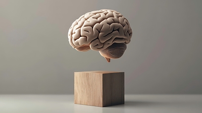 Symbolic image of the human brain