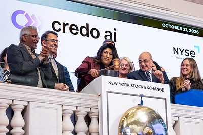 Credo AI at the NYSE on October 21