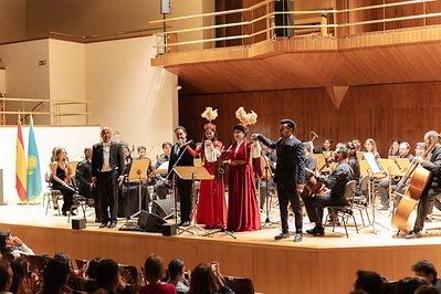 Shamshi Kaldayakov's Songs Performed in Spanish in Madrid for the First Time, with Support of the Bulat Utemuratov Foundation