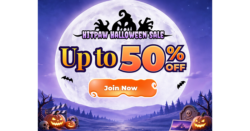 HitPaw Launches Halloween Sale with Up to 50% OFF AI Creative Tools