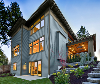 ASCEND® Composite Cladding 2027 Color of the Year, Harbor Blue.