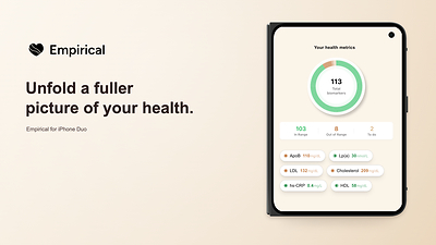Empirical Health for iPhone Duo