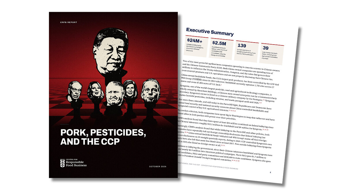 CRFB Report: China-Owned Smithfield and Syngenta Spent $26 Million-Plus on Lobbying and Political Donations 縮圖