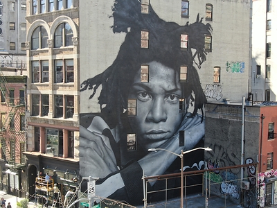 Par Excellence Brings Basquiat Back to the Bowery with Monumental Six-Story Mural
