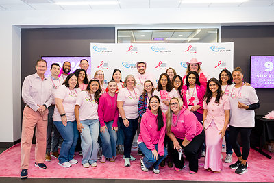 Granite teammates “go pink” in support of the Breast Cancer Research Foundation during the annual Granite Gives Pink campaign.
