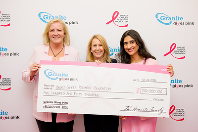 'Granite Gives Pink' Raises $583K for Breast Cancer Research Foundation