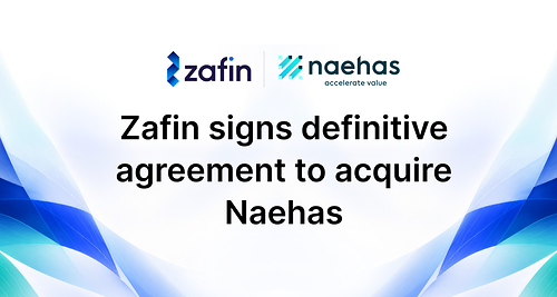 Zafin signs definitive agreement to acquire Naehas Zafin signs definitive agreement to acquire Naehas