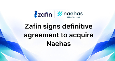 Zafin signs definitive agreement to acquire Naehas