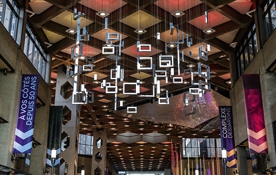 LE COMPLEXE DESJARDINS INAUGURE UNE TOUTE NOUVELLE ŒUVRE D'ART POUR SON 50e ANNIVERSAIRE