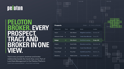 Peloton Launches Peloton Broker to Streamline Early-Stage Land Acquisition for Energy Projects