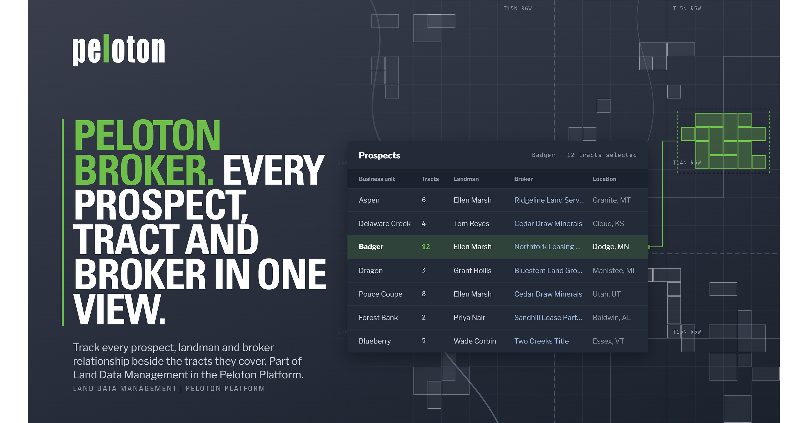 Peloton Launches Peloton Broker to Streamline Early-Stage Land Acquisition for Energy Projects