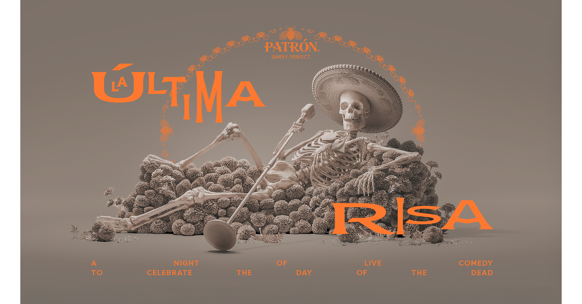 PATRÓN® TEQUILA CELEBRATES DÍA DE MUERTOS WITH LA ÚLTIMA RISA, A ONE-NIGHT-ONLY COMEDY SHOW IN NEW YORK CITY