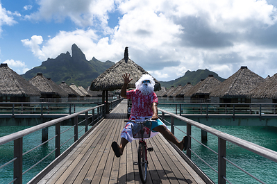 Santa Comes to Town at The St. Regis Bora Bora Resort Santa Comes to Town at The St. Regis Bora Bora Resort