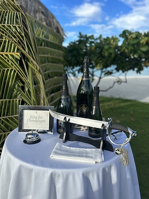 The St. Regis' Sabering Ceremony The St. Regis' Sabering Ceremony
