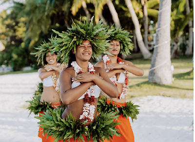Polynesian Dancers at The St. Regis Bora Bora Resort Polynesian Dancers at The St. Regis Bora Bora Resort