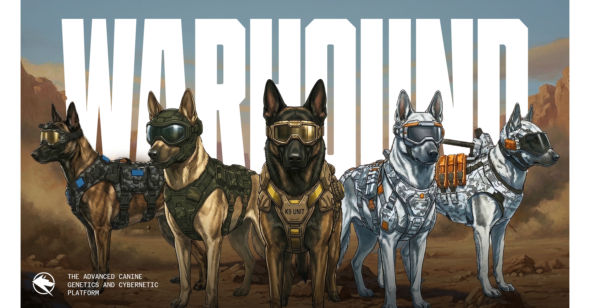 Warhound Launches with $200 Million to Rebuild America's Military Working Dog Supply, Using Advanced Genetics and Defense Technology