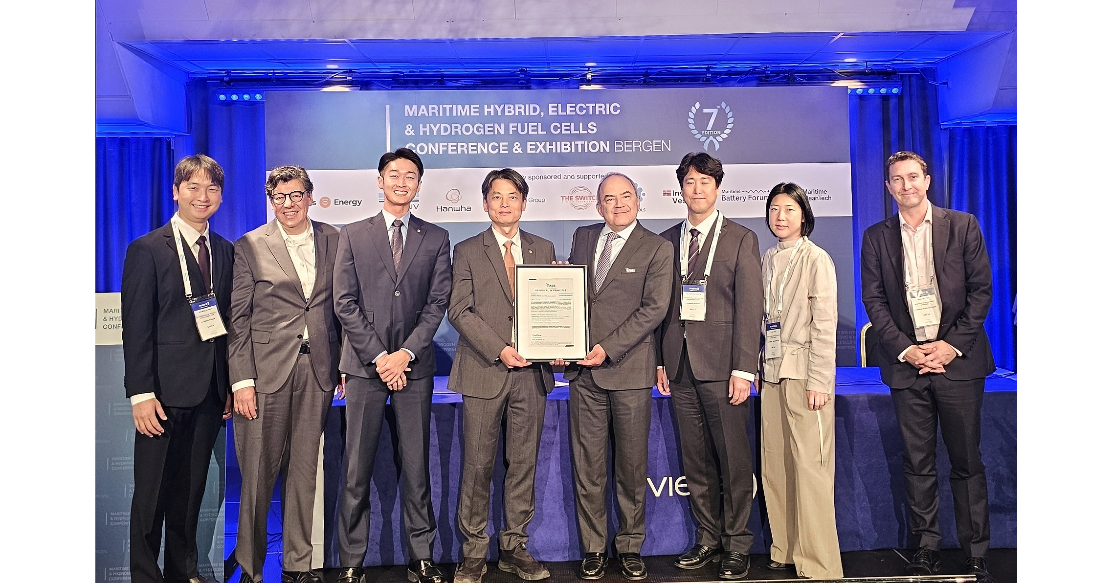 Hanwha Power obtient l'approbation de principe de l'ABS pour la conception d'un porte-conteneurs à batterie de 1 700 EVP