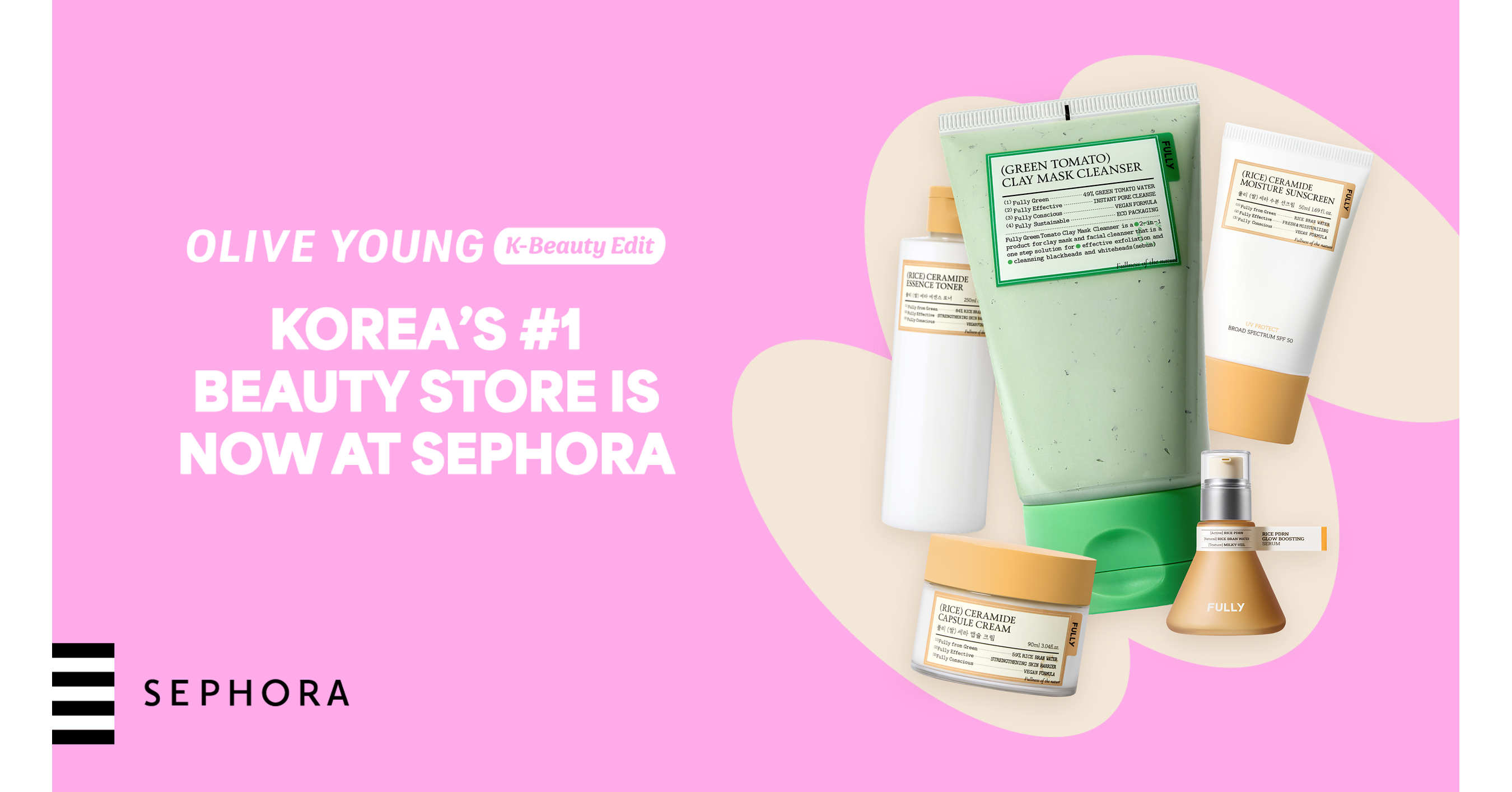 Korean Skincare Brand FULLY Launches at More Than 580 Sephora Stores Across the U.S.