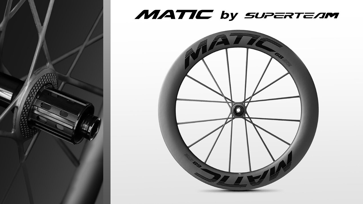 Superteam Wheels Launches Premium Cycling Brand MATIC, Unveils Flagship S68 Carbon Wheelset vignette