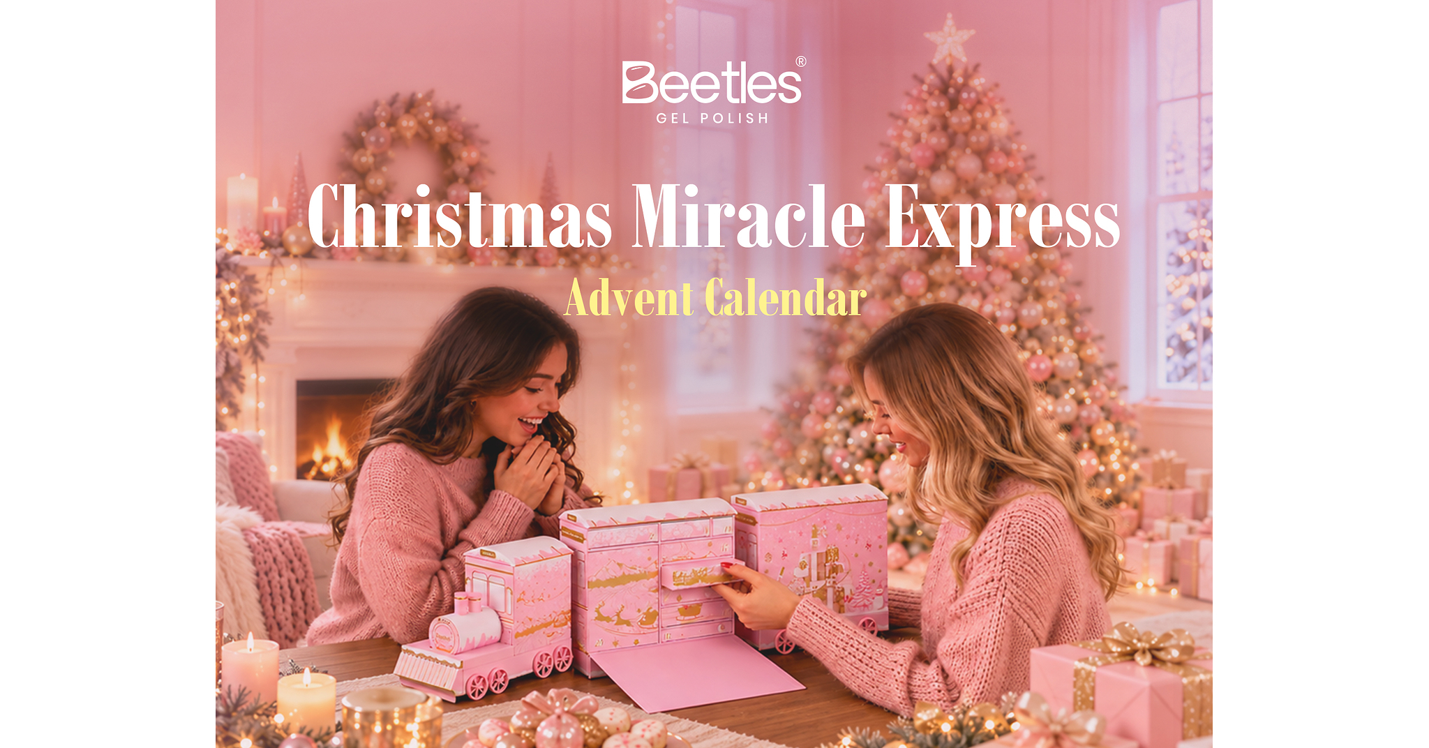 Beetles Gel Polish Turns Holiday Gifting Into a 24-Day Nail Ritual With Its Christmas Miracle Express Advent Calendar