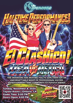 The Swansons Music to Represent Team USA in High-Energy Halftime Performance at Toyota Arena in Ontario, California