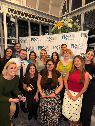 The Violet PR team gathered in Morristown, N.J. on the evening of October 22nd, winning five PRSA-NJ awards. The Violet PR team gathered in Morristown, N.J. on the evening of October 22nd, winning five PRSA-NJ awards.