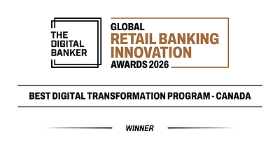 Meridian Credit Union Named Winner of Best Digital Transformation Program - Canada in 2026