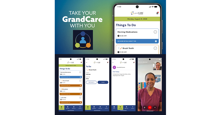 GrandCare Systems Launches Companion App to Extend Person-Directed Remote Supports Into the Community