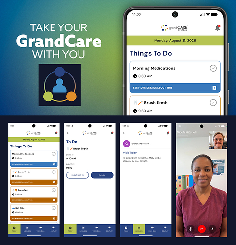 GrandCare Companion App GrandCare Companion App
