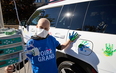 Hyundai Hope on Wheels Handprint Ceremonies in Quebec and Montreal