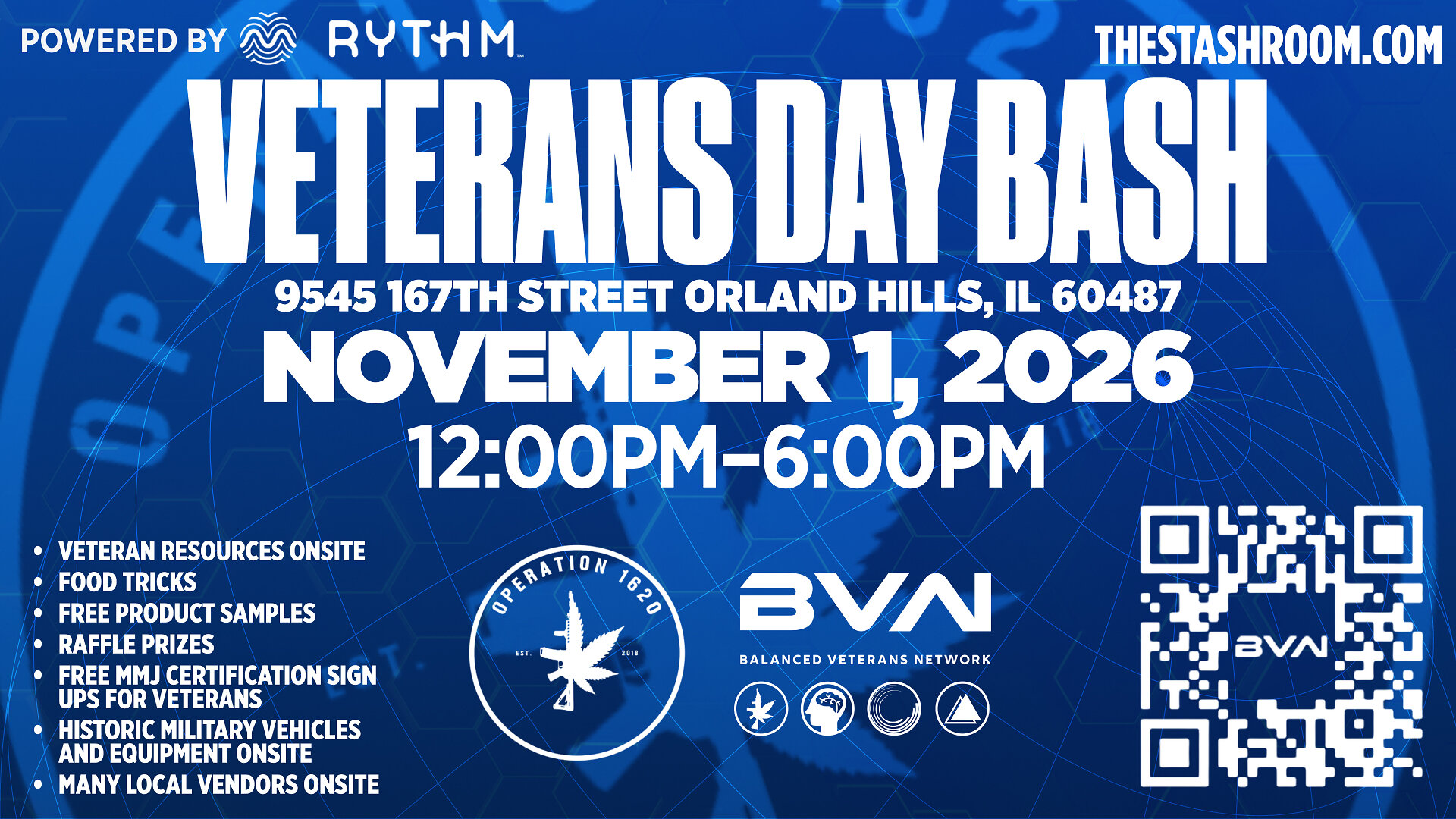 The Stash Room to Host Veterans Day Bash with Balanced Veterans Network and Operation 1620 vignette
