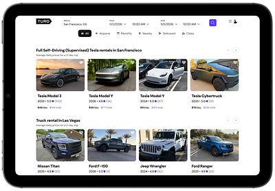 Turo and Tesla Debut Industry-First Self-Driving Rental Experience