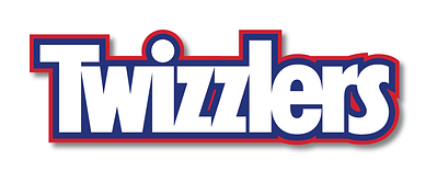 TWIZZLERS logo in red and blue lettering on a white background.
