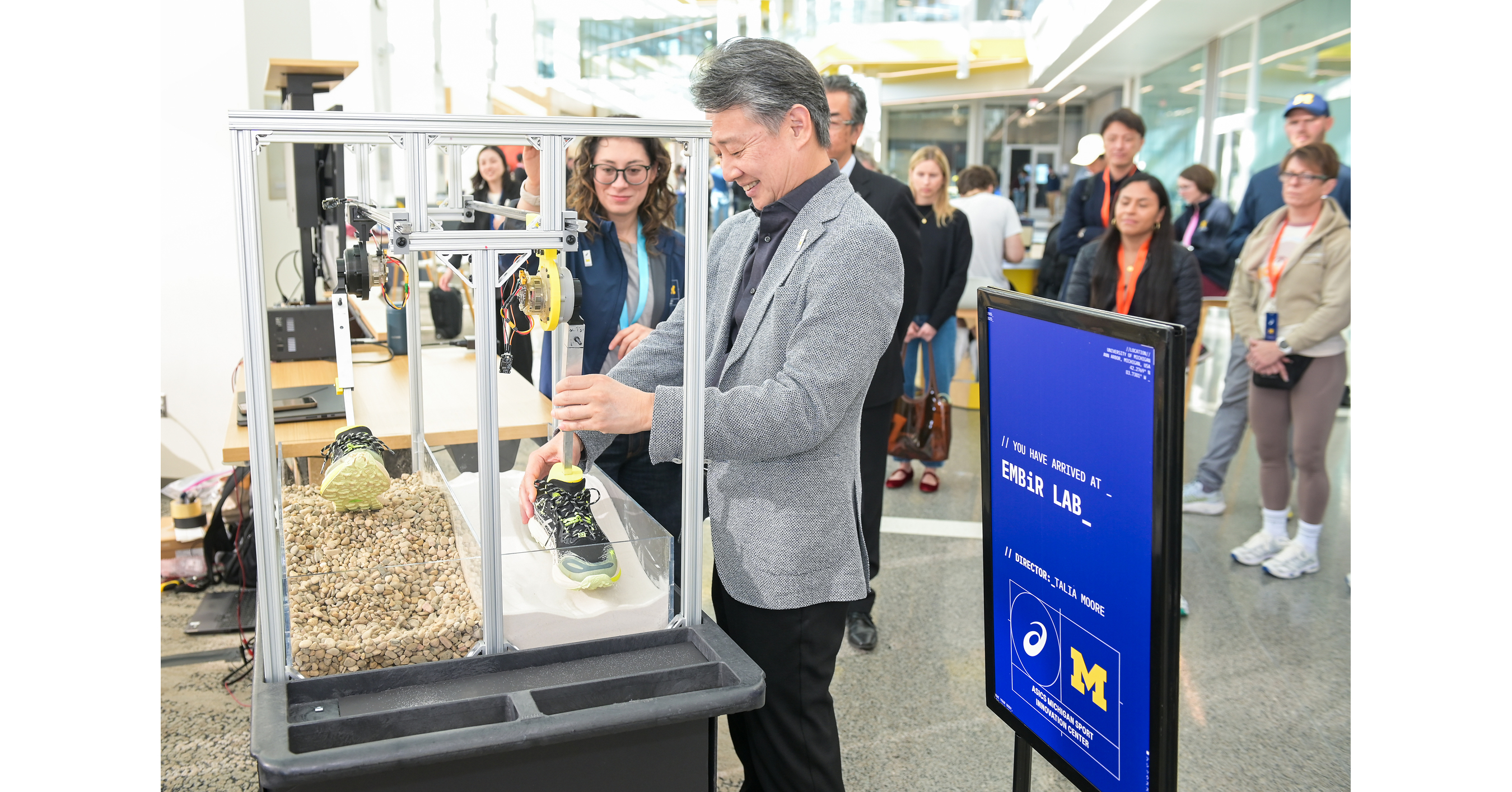 ASICS Opens Its First Industry-Academia R&D Lab for Running Innovation with the University of Michigan