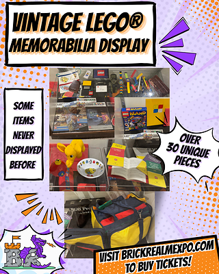 Pieces of the vintage memorabila display
