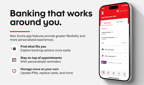 Scotiabank Digital Banking Update: Simplifying Everyday Banking with New Self-Serve and Money Transfer Capabilities