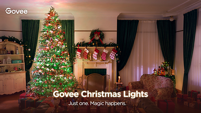 Govee Brings Vintage Holiday Magic to Life with One Tap Alongside Creative Director and Designer Brady Tolbert