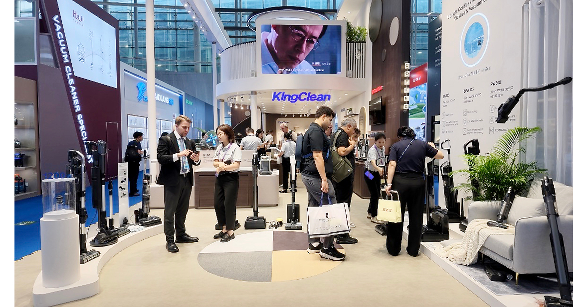 KingClean Highlights Cleaning Appliance ODM Solutions at 140th Canton Fair