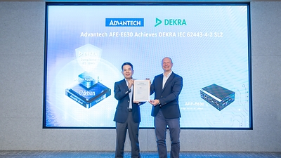Advantech AFE-E630 Receives DEKRA Attestation of Conformity for IEC 62443-4-2 SL2