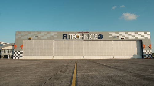 FL Technics Indonesia's latest hangar in Denpasar, Bali, Indonesia. With a size of 17.000 m², it can accommodate up to 5 narrow-body aircraft simultaneously and has just received its EASA certificate FL Technics Indonesia's latest hangar in Denpasar, Bali, Indonesia. With a size of 17.000 m², it can accommodate up to 5 narrow-body aircraft simultaneously and has just received its EASA certificate
