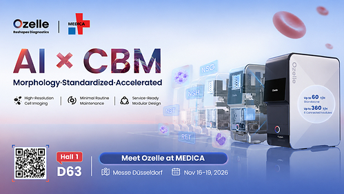 Ozelle to Spotlight Scalable AI-Assisted Hematology with O-Cyte 1 at MEDICA 2026 Ozelle to Spotlight Scalable AI-Assisted Hematology with O-Cyte 1 at MEDICA 2026