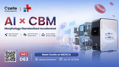 Ozelle présentera l'O-Cyte 1, une solution hématologique évolutive assistée par l'IA, au salon MEDICA 2026