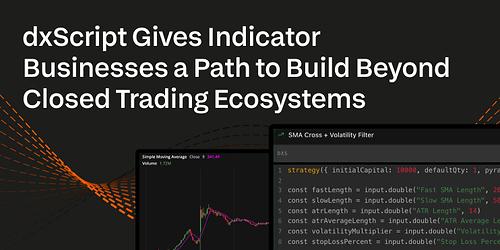 New rules for commercial trading scripts highlight a growing need for modular technology that allows indicator creators and fintech businesses to build on their own terms New rules for commercial trading scripts highlight a growing need for modular technology that allows indicator creators and fintech businesses to build on their own terms