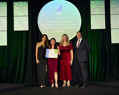 Ontario International Airport wins top North American honor for redesigned newsletter