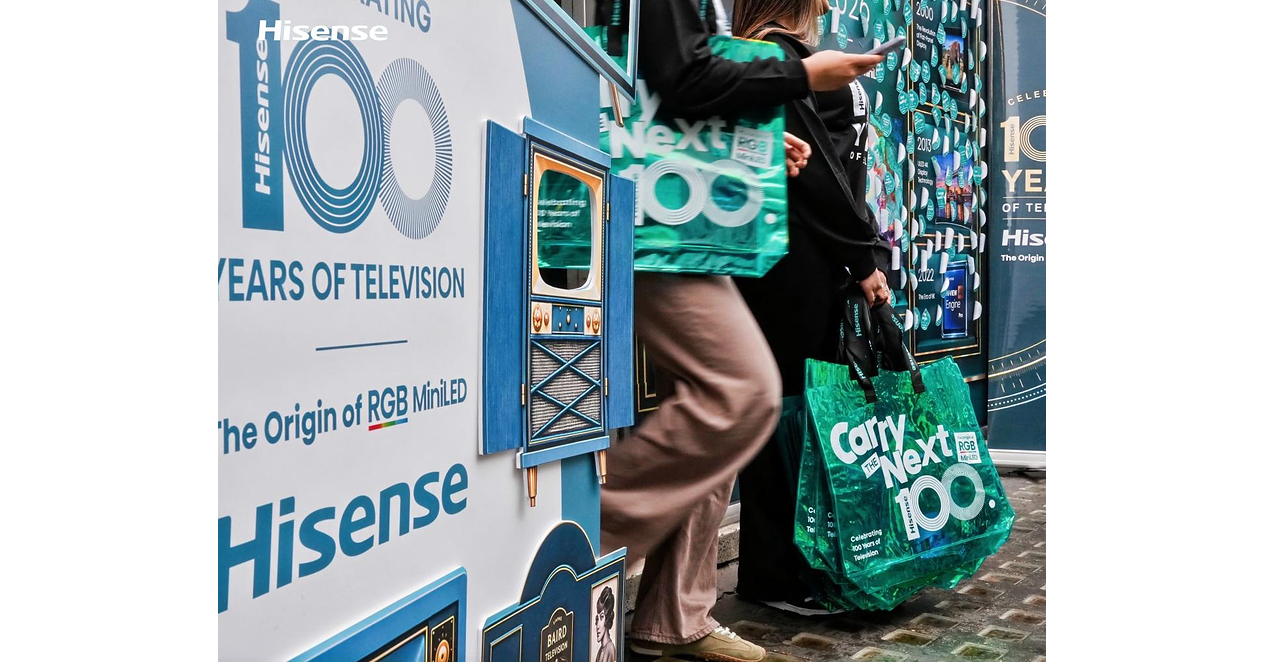 Hisense Celebrates 100 Years of Television and Marks the Origin of RGB MiniLED