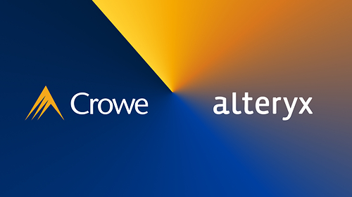 Crowe, Alteryx Crowe, Alteryx