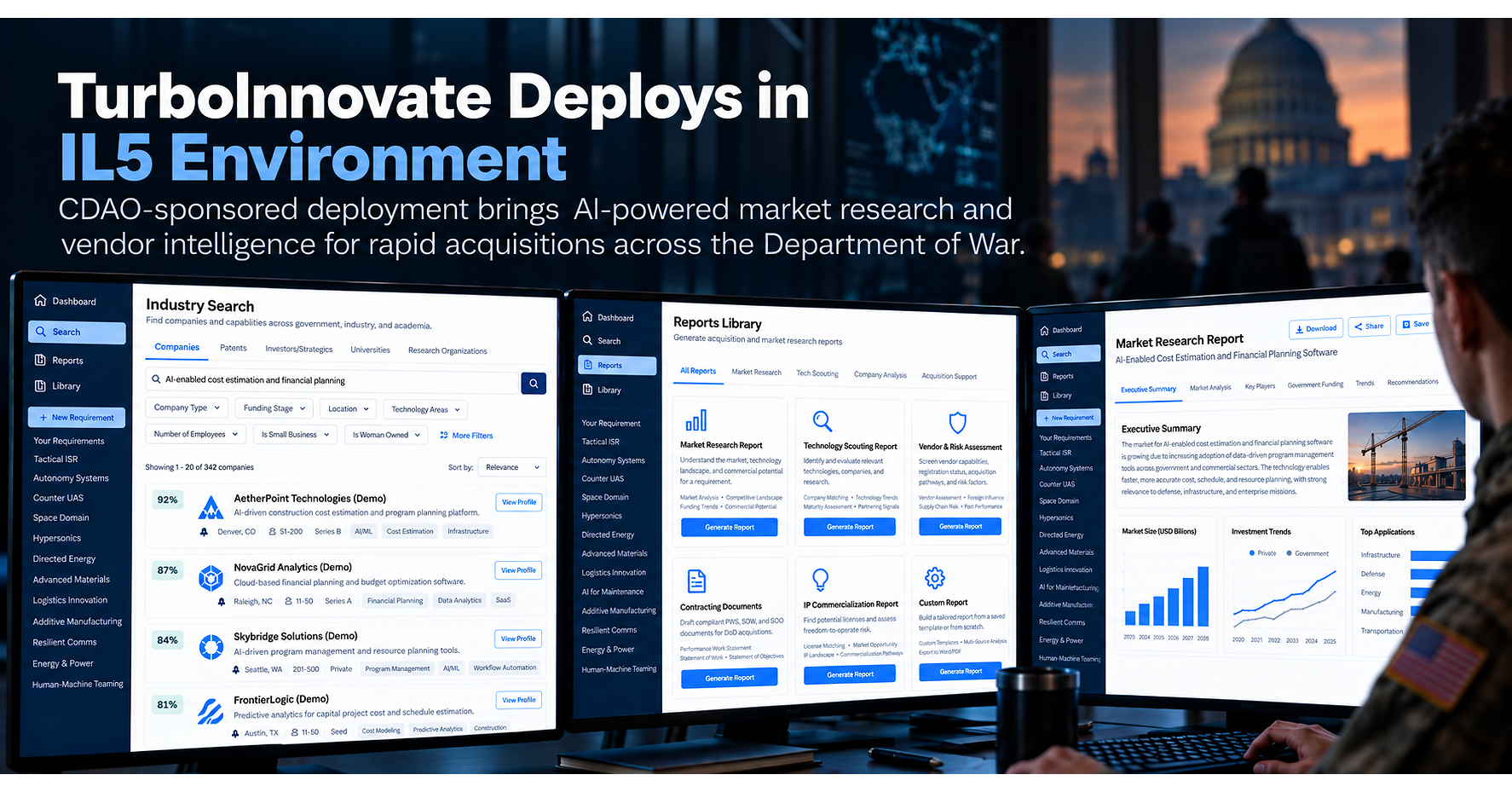 AI Market Research Platform TurboInnovate Achieves IL5 ATO to Accelerate Acquisitions Across the Department of War