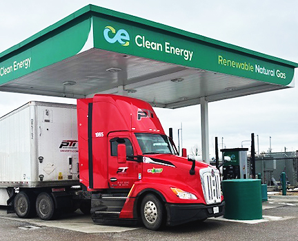 PTI Fueling Up with RNG Clean Energy Station Romeoville, IL PTI Fueling Up with RNG Clean Energy Station Romeoville, IL