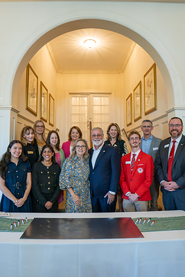 Florida Southern College Celebrates Ben and Missy Albritton Citrus and Horticulture Complex Greenhouse Raising and Miller Planetarium Rededication