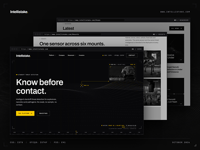 newswire.ca - Intellistake Technologies Corp. - Intellistake Launches New Corporate Website and Brand Identity Reflecting the Future of Standoff Threat Detection